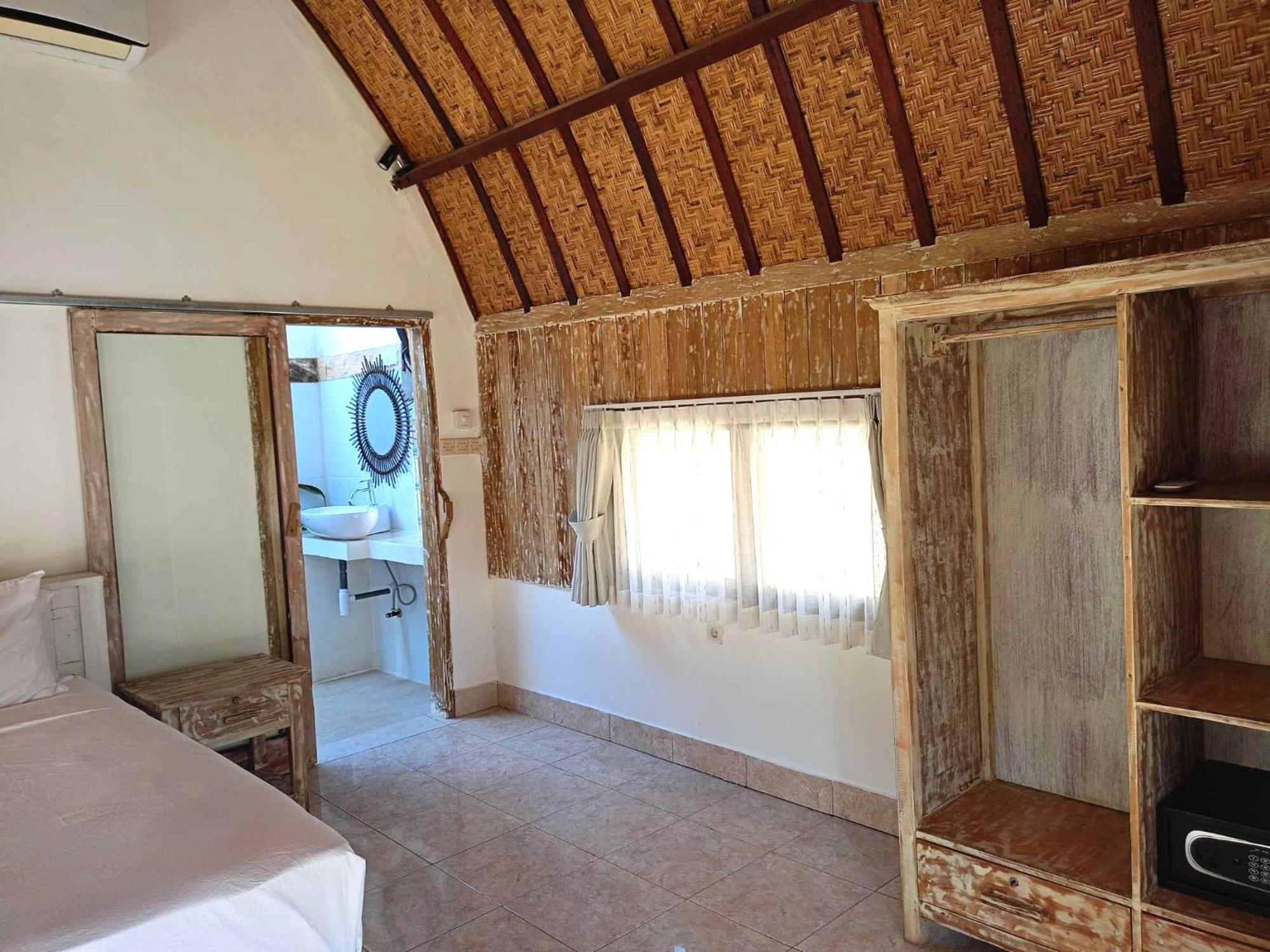 Bintang Tiga Bungalows กิลิไอร์ ภายนอก รูปภาพ