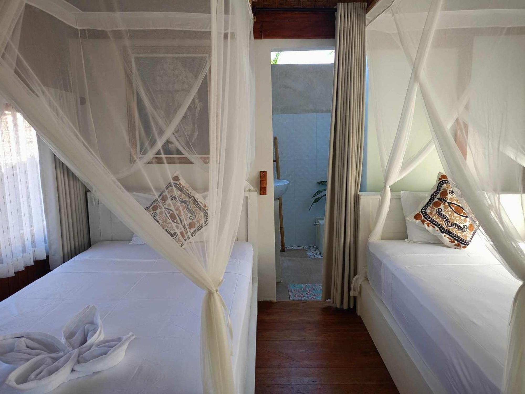 Bintang Tiga Bungalows กิลิไอร์ ภายนอก รูปภาพ