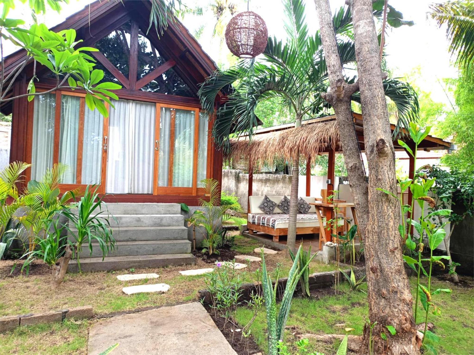 Bintang Tiga Bungalows กิลิไอร์ ภายนอก รูปภาพ